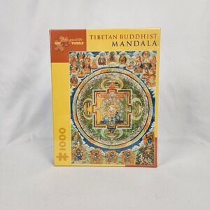 Pomegranate Artpiece "Tibetan Buddhist Mandala" 1000 Pc puzzle New Sealed